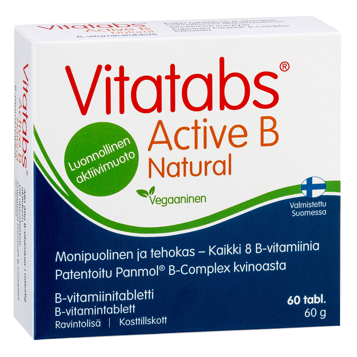 Vitatabs Active B Natural-Hankintatukku-Hyvinvoinnin Tavaratalo