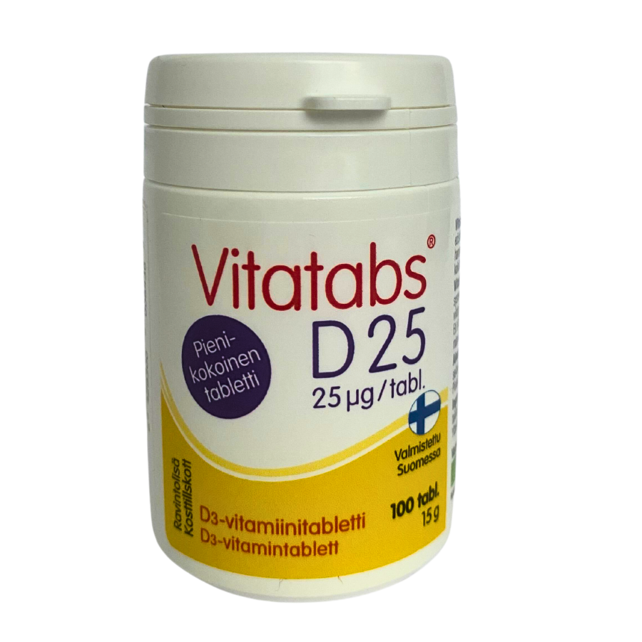 Vitatabs D 25-Hankintatukku-Hyvinvoinnin Tavaratalo