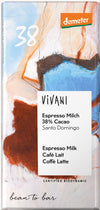 Vivani Demeter Espresso Maitosuklaa-Vivani-Hyvinvoinnin Tavaratalo