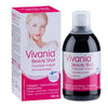 Vivania Beauty Shot Punaiset marjat 500 ml, nestemäinen kollageeni-, hyaluronihappo- ja sinkkivalmiste