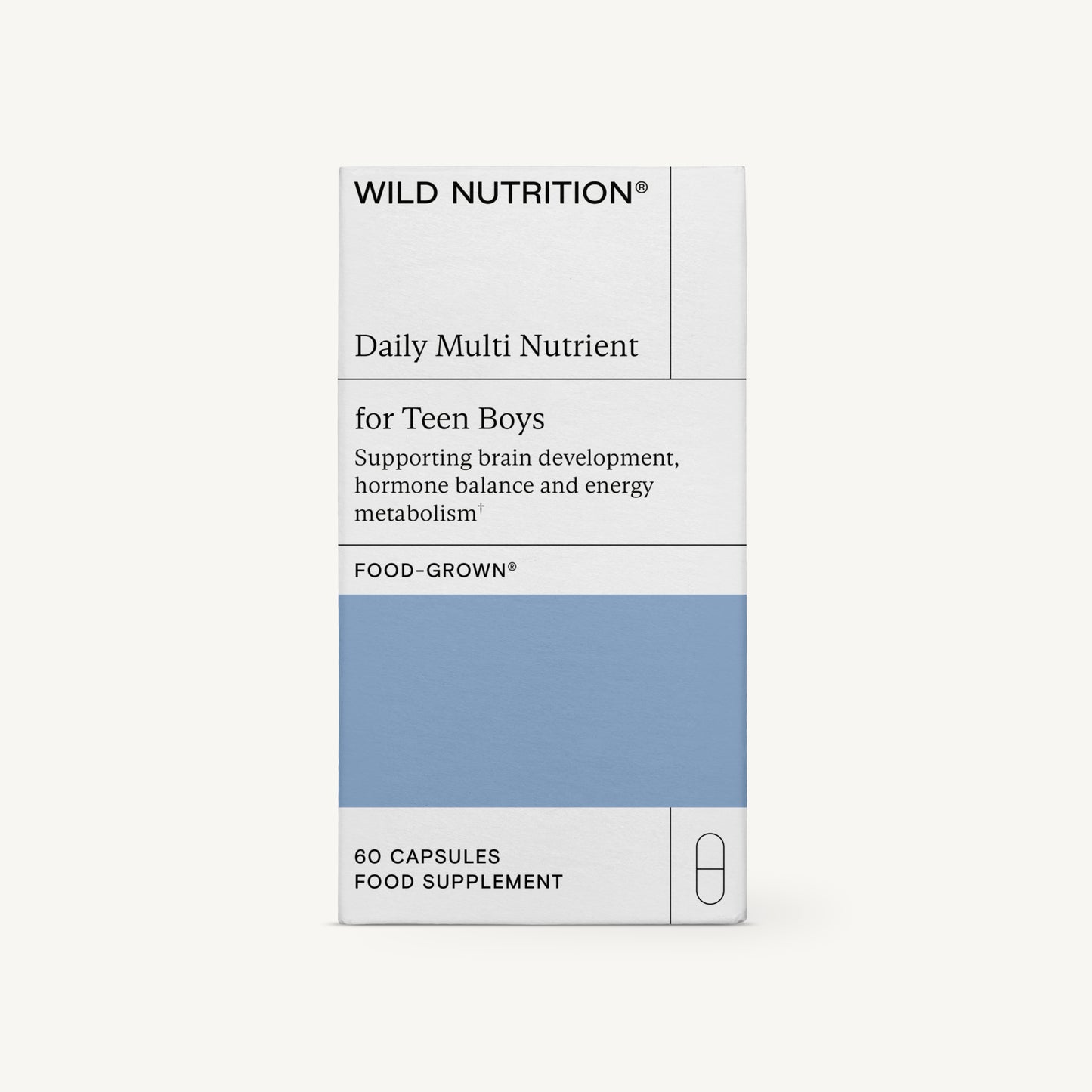 Wild Nutrition Daily Multi Nutrient Teenboy-Wild Nutrition-Hyvinvoinnin Tavaratalo