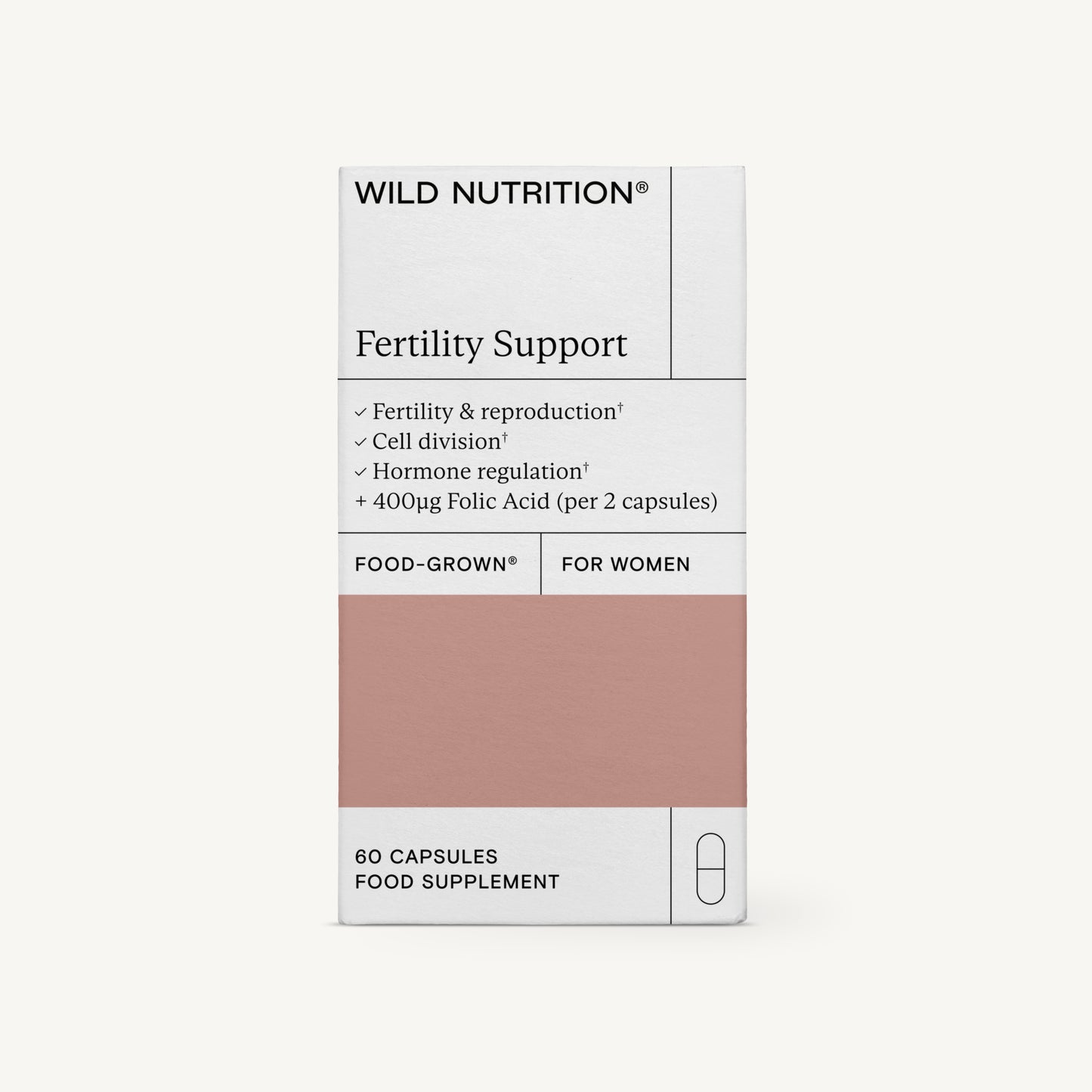 Wild Nutrition Fertility Support For Women-Wild Nutrition-Hyvinvoinnin Tavaratalo