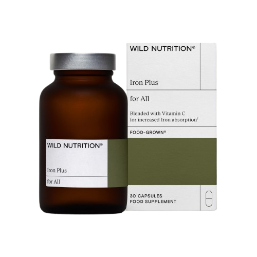 Wild Nutrition Iron Plus-Wild Nutrition-Hyvinvoinnin Tavaratalo