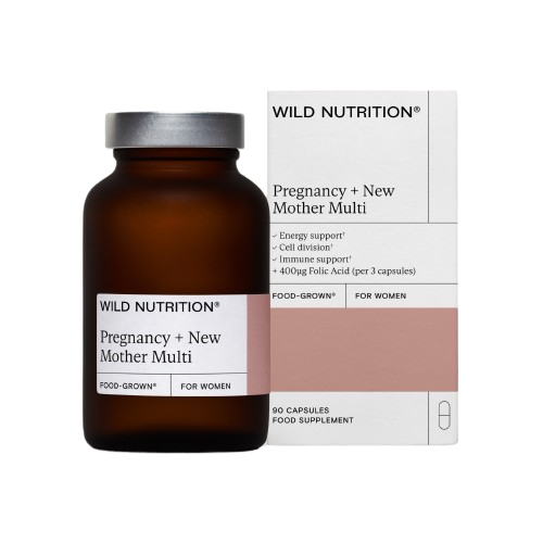 Wild Nutrition Pregnancy + New Mother Multi-Wild Nutrition-Hyvinvoinnin Tavaratalo