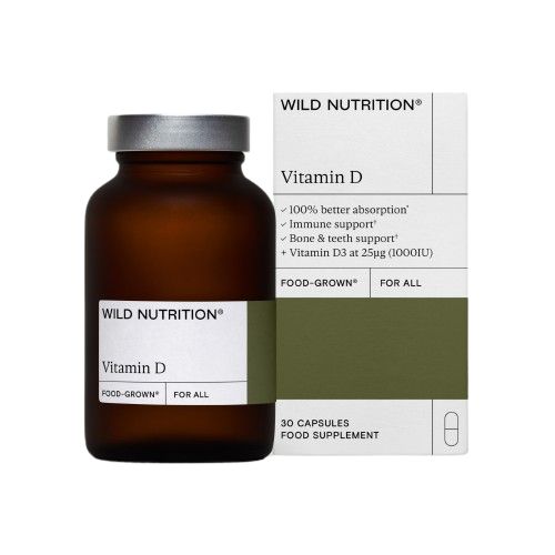 Wild Nutrition Vitamin D-Wild Nutrition-Hyvinvoinnin Tavaratalo
