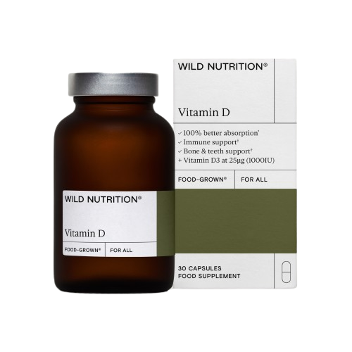 Wild Nutrition Vitamin D-Wild Nutrition-Hyvinvoinnin Tavaratalo