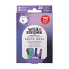 Wild Stripes Sunset Mouth Tapes -suuteippipakkaus, 20 teippiä kahdessa muodossa