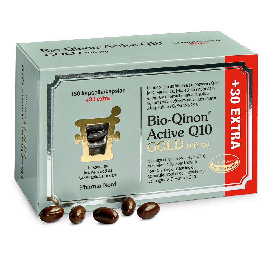 Bio-Qinon Q10 GOLD-Pharma Nord-Hyvinvoinnin Tavaratalo