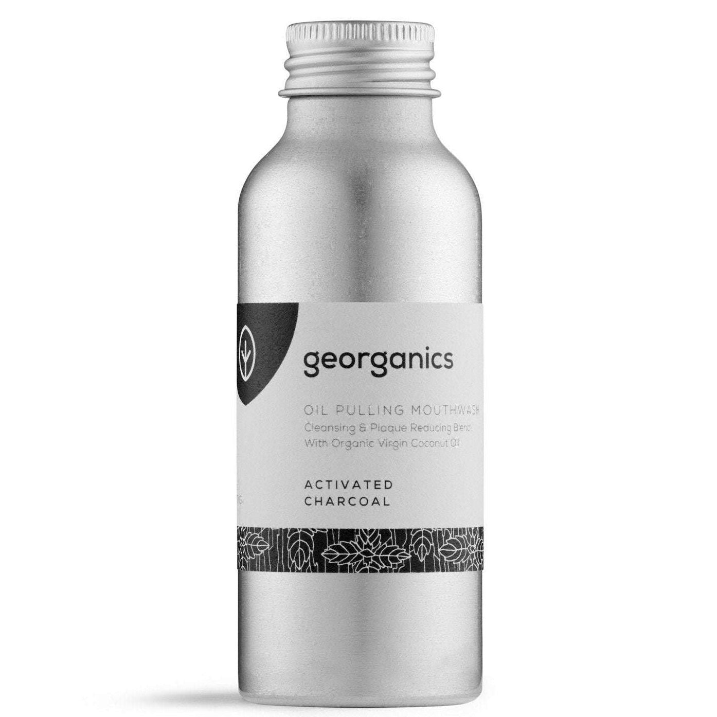 Georganics Aktiivihiili Oil Pulling Purskutteluöljy-Georganics-Hyvinvoinnin Tavaratalo