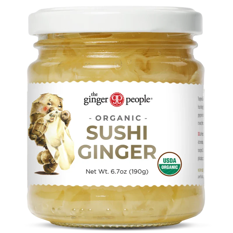 The Ginger People Luomu Sushi-inkivääri-The Ginger People-Hyvinvoinnin Tavaratalo