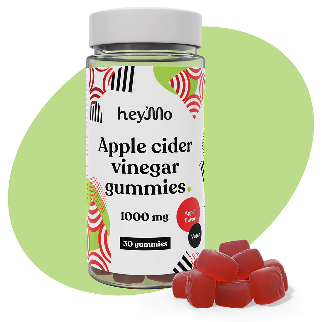 hey'Mo Apple Cider Vinegar Gummies-heyMo-Hyvinvoinnin Tavaratalo