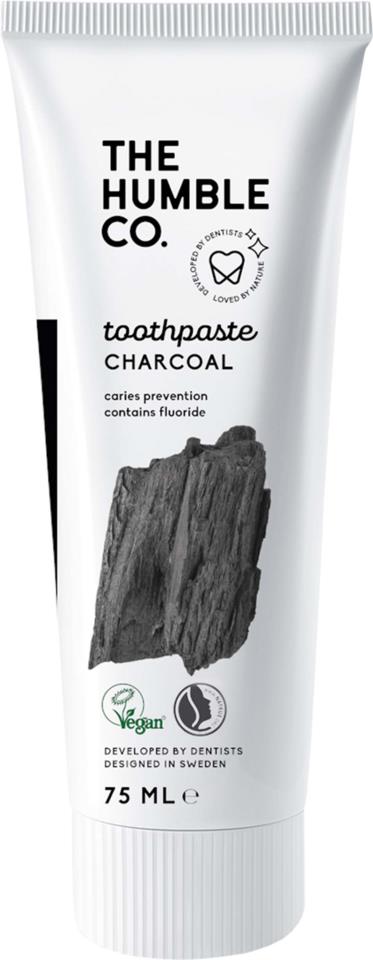 Humble Hiilihammastahna Charcoal 75 ml -tuubi