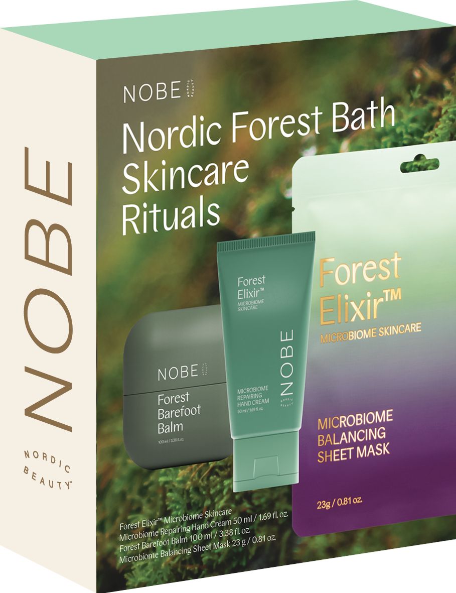 NOBE Nordic Forest Bath Skincare Rituals-NOBE Nordic Beauty-Hyvinvoinnin Tavaratalo