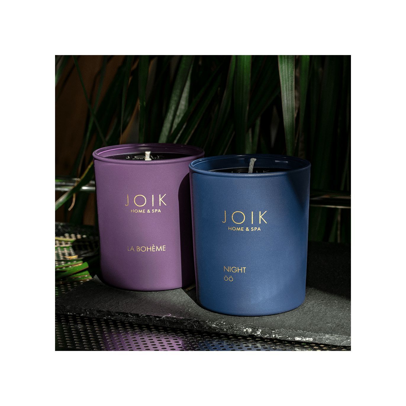 JOIK Home & Spa Tuoksukynttilät La Boheme ja Night
