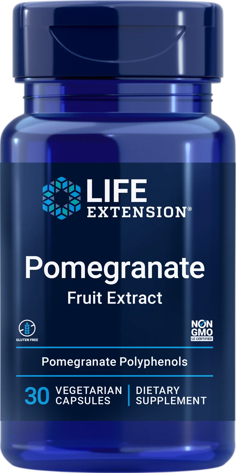 Life Extension Pomegranate Fruit Extract-Life Extension-Hyvinvoinnin Tavaratalo