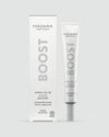 Madara BOOST Amino-Fill 3D Kohottava seerumi; tuubi ja pakkaus vierekkäin