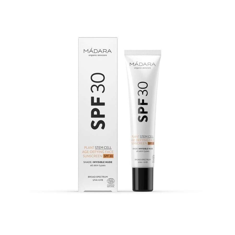 Madara Plant Stem Cell Age Defying SPF30 Aurinkovoide kasvoille (Parasta ennen 31.12.2025)-Madara-Hyvinvoinnin Tavaratalo
