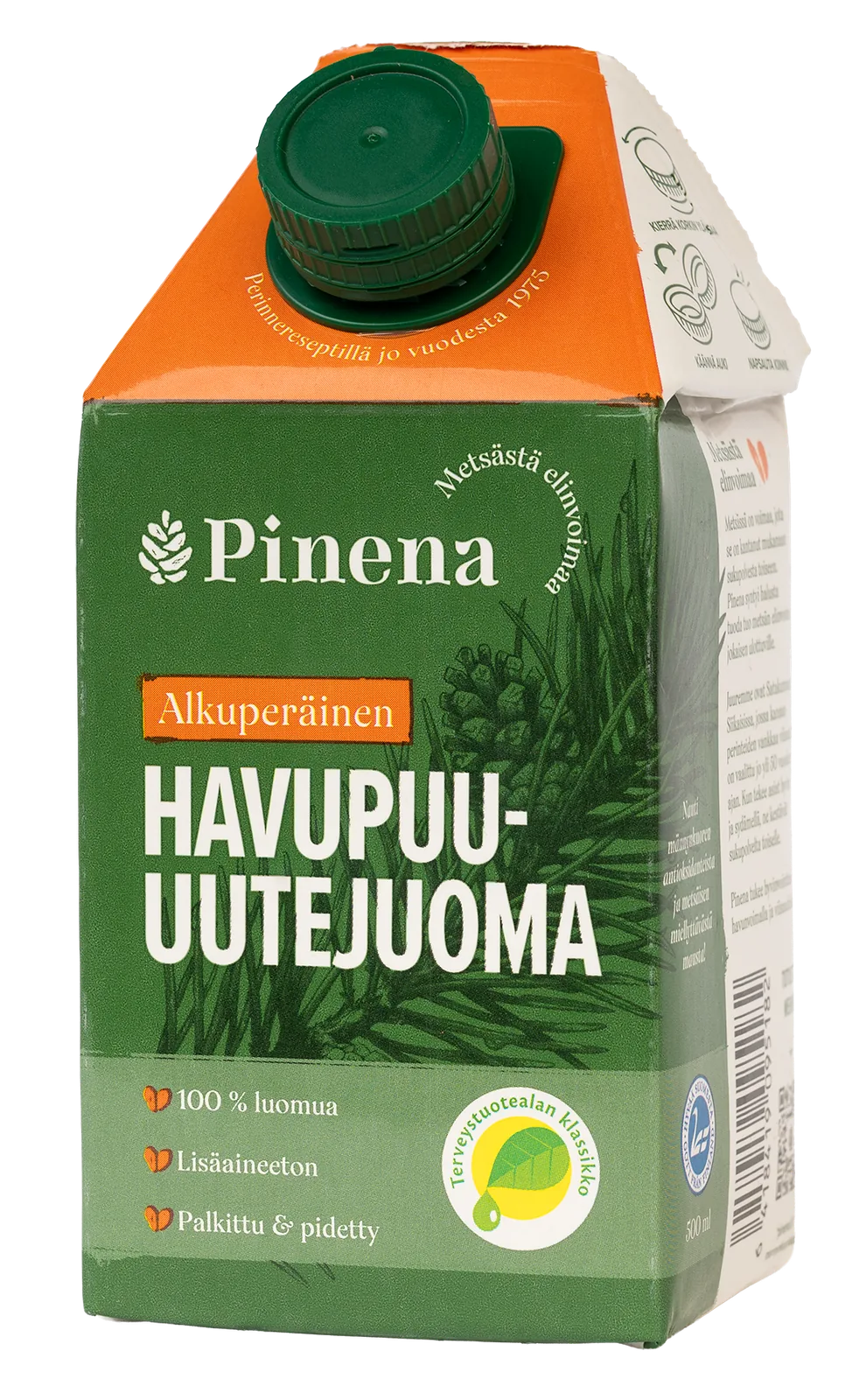 Pinena alkuperäinen luomu havupuu-uutejuoma 500 ml