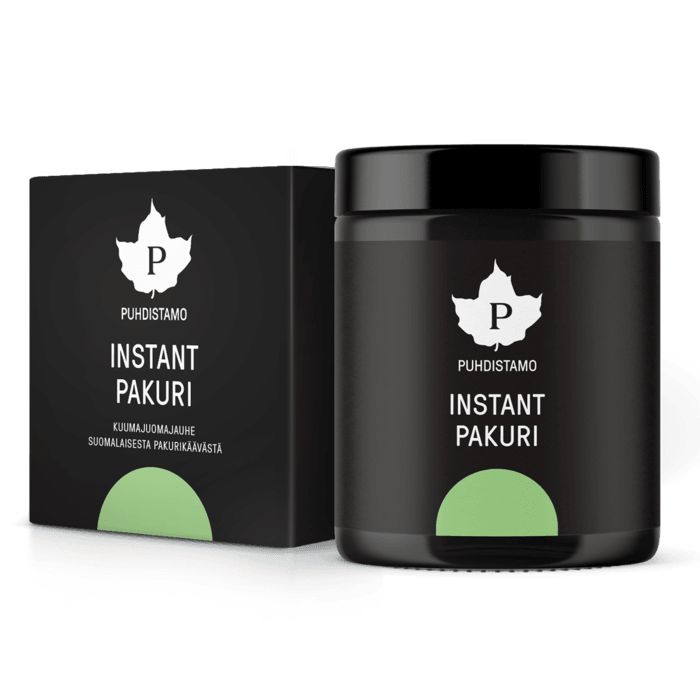 Puhdistamo Instant Pakurijauhe-Puhdistamo-Hyvinvoinnin Tavaratalo