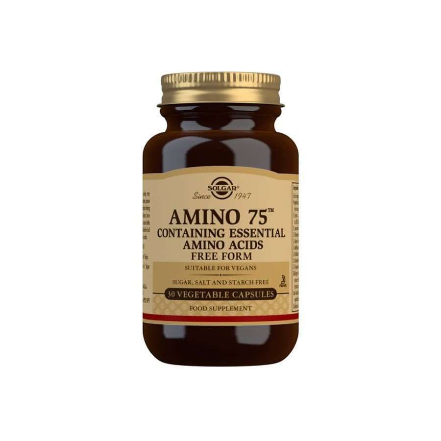 Solgar Amino 75-Solgar-Hyvinvoinnin Tavaratalo