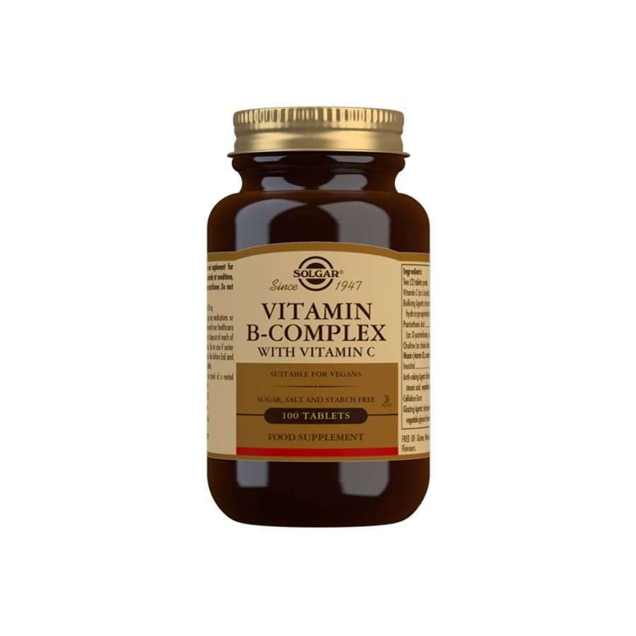 Solgar B-Complex + C-vitamiini-Solgar-Hyvinvoinnin Tavaratalo