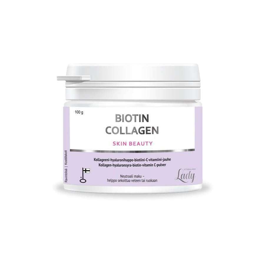 Biotin Collagen Skin Beauty jauhe-Vitabalans-Hyvinvoinnin Tavaratalo