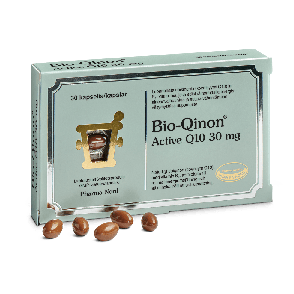 Bio-Qinon Q10, 30 mg-Pharma Nord-Hyvinvoinnin Tavaratalo