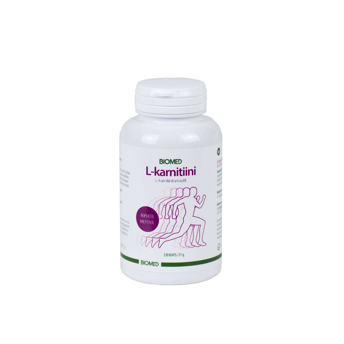 Biomed L-karnitiini-Biomed-Hyvinvoinnin Tavaratalo
