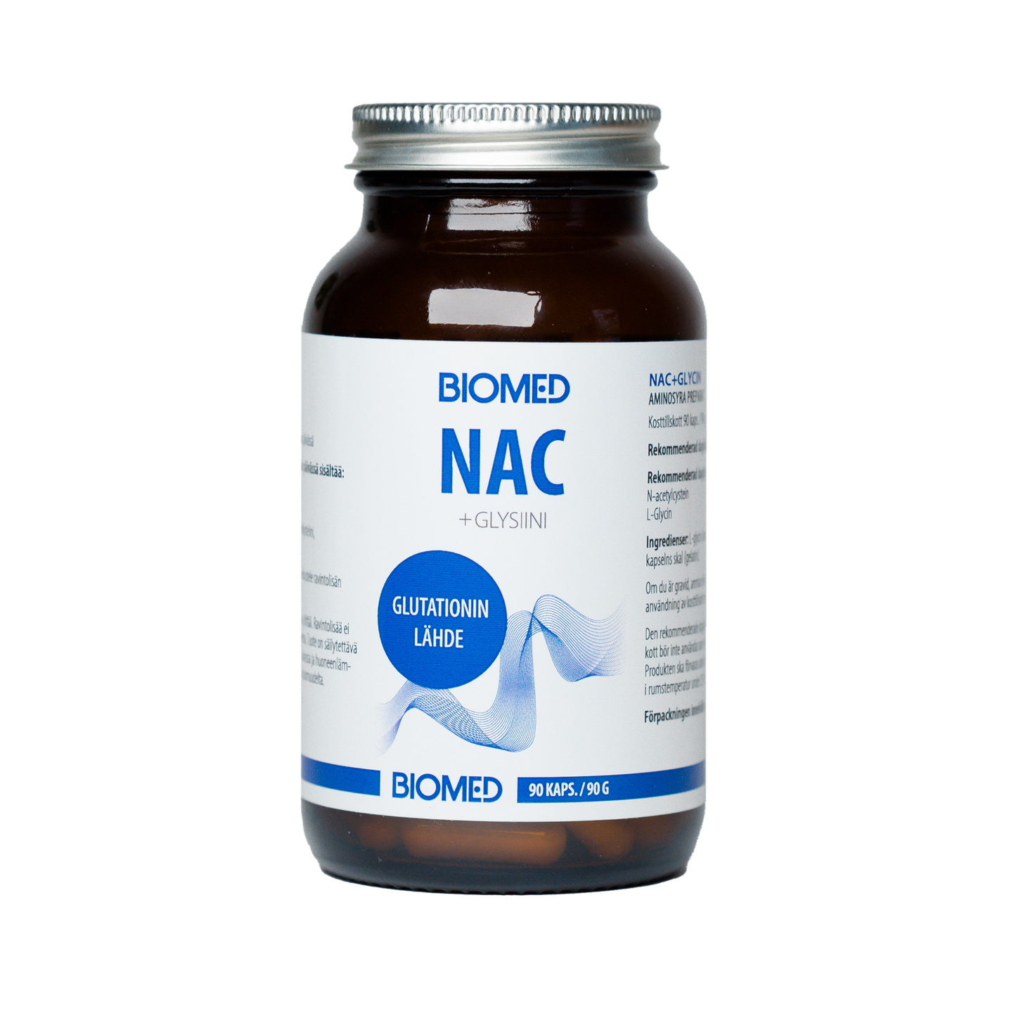Biomed NAC + Glysiini-Biomed-Hyvinvoinnin Tavaratalo