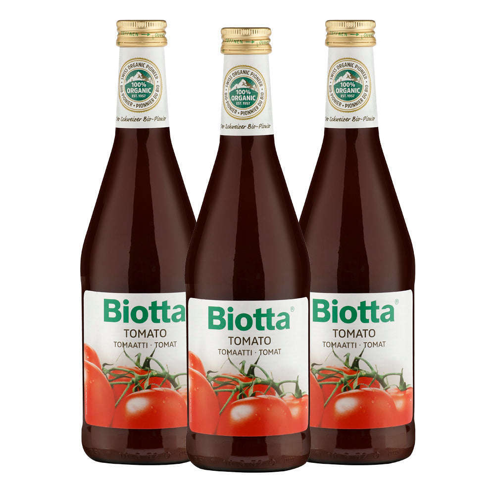 Biotta Luomu Tomaattitäysmehu 3-pack-Biotta-Hyvinvoinnin Tavaratalo