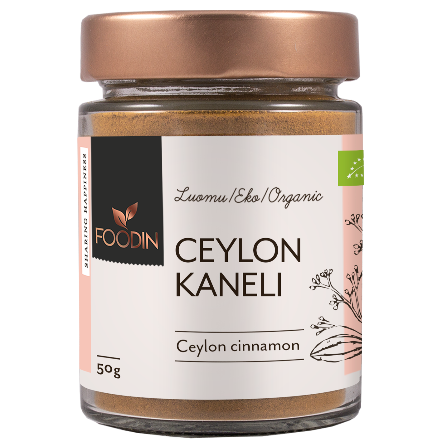 Foodin Luomu Ceylon Kaneli-Foodin-Hyvinvoinnin Tavaratalo