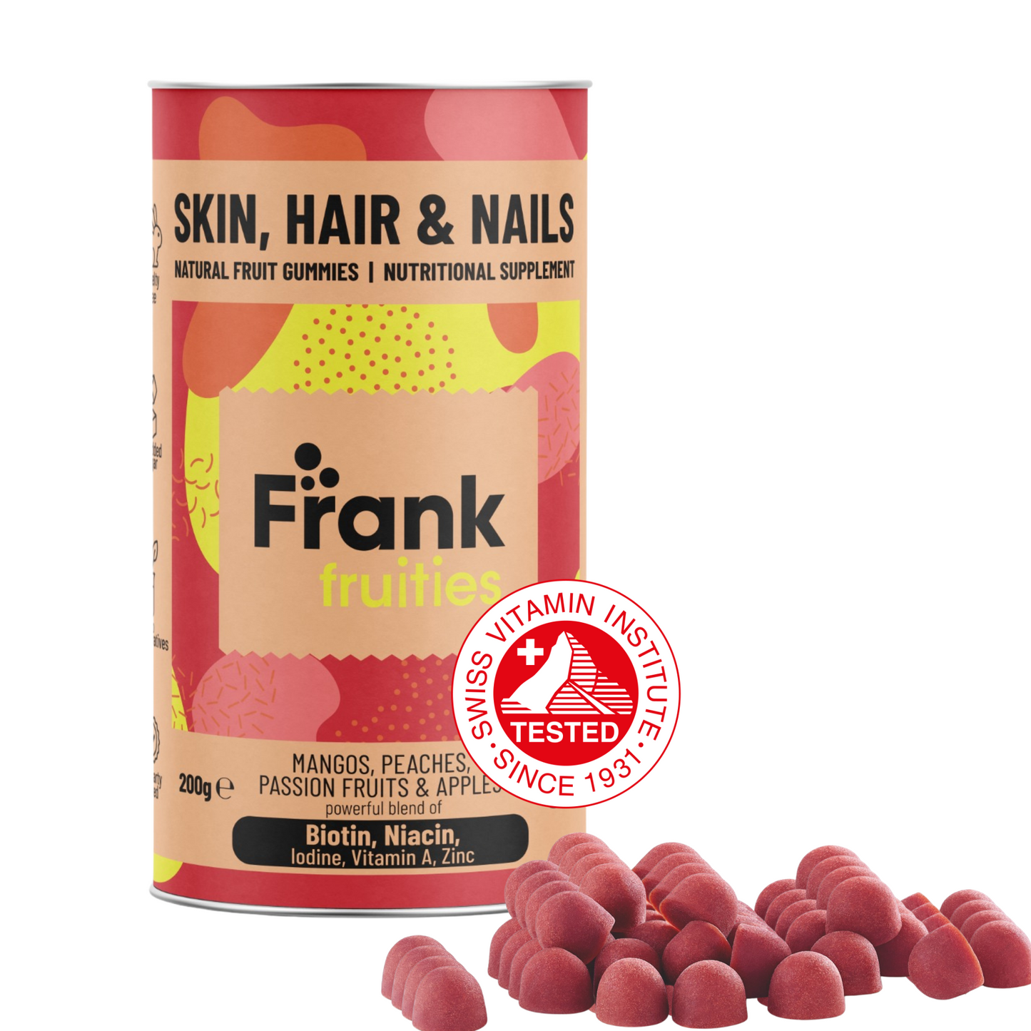 Frank Fruities Skin, Hair & Nails-Frank Fruities-Hyvinvoinnin Tavaratalo