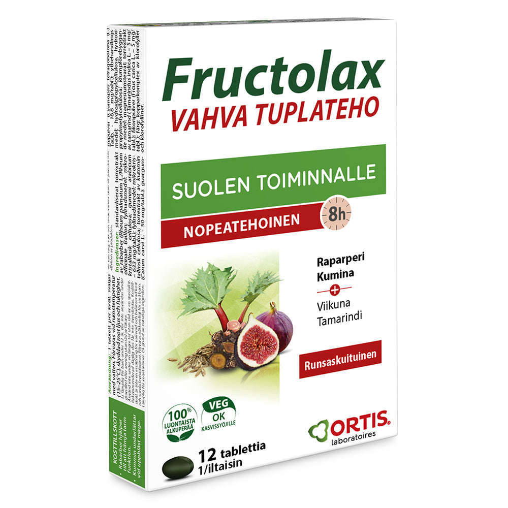Fructolax Vahva Tuplateho tabletit-Fructolax-Hyvinvoinnin Tavaratalo