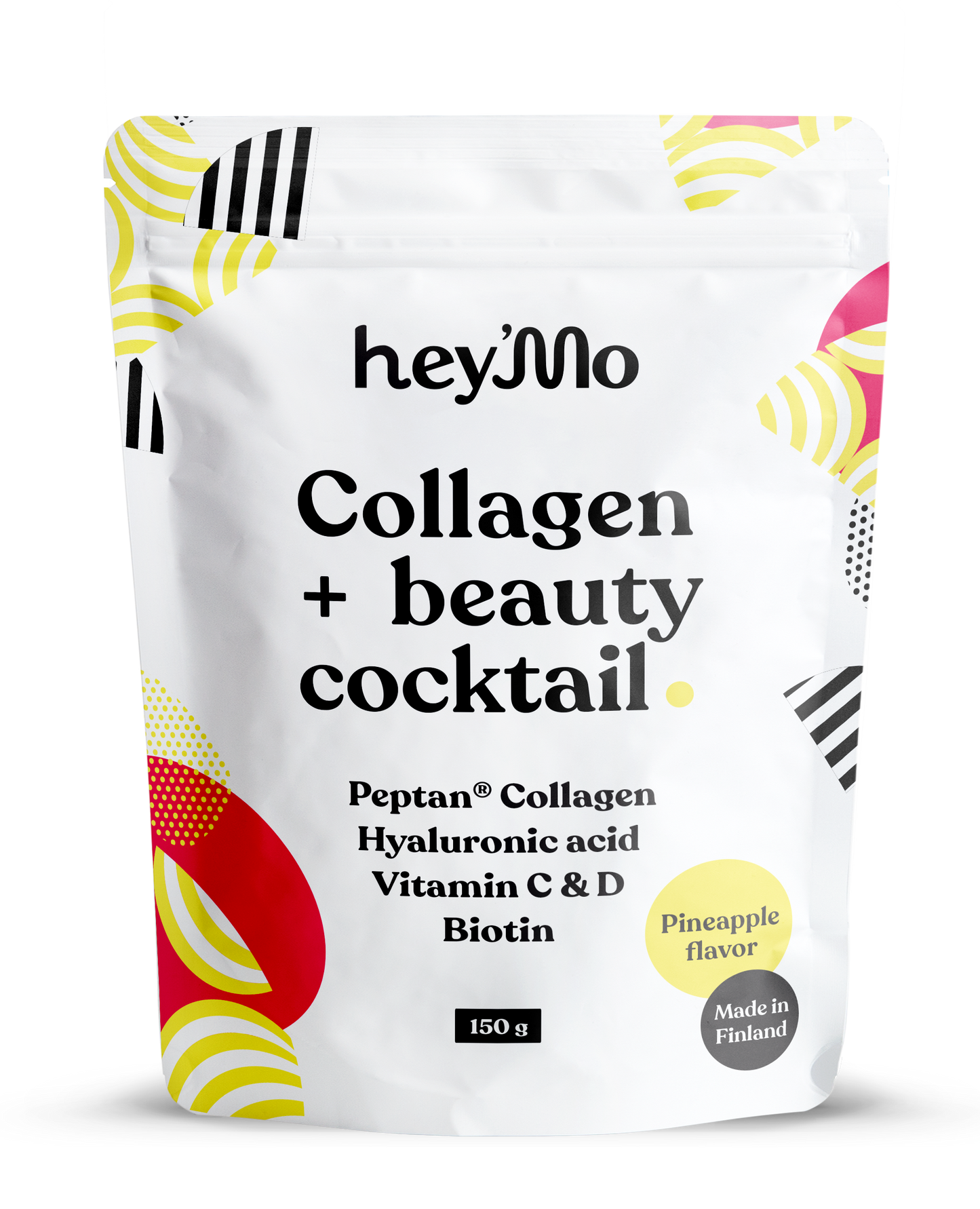 hey'Mo Collagen + Beauty Cocktail Pineapple-heyMo-Hyvinvoinnin Tavaratalo