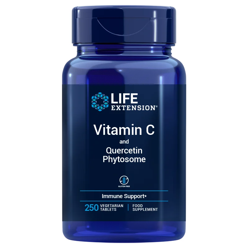 Life Extension Vitamin C and Bio-Quercetin Phytosome-Life Extension-Hyvinvoinnin Tavaratalo
