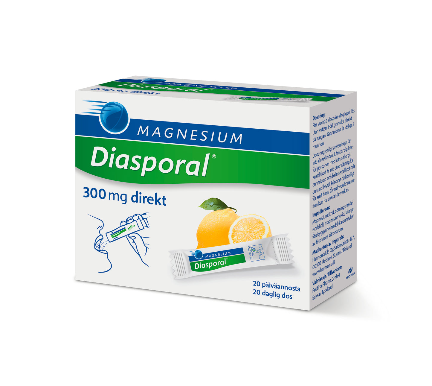 Magnesium Diasporal Direkt-rakeet 300 mg-Diasporal-Hyvinvoinnin Tavaratalo