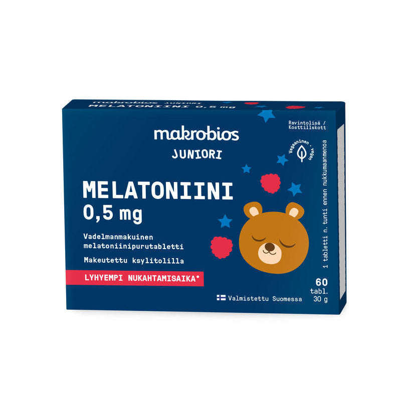 Makrobios Juniori Melatoniini 0,5 mg-Makrobios-Hyvinvoinnin Tavaratalo