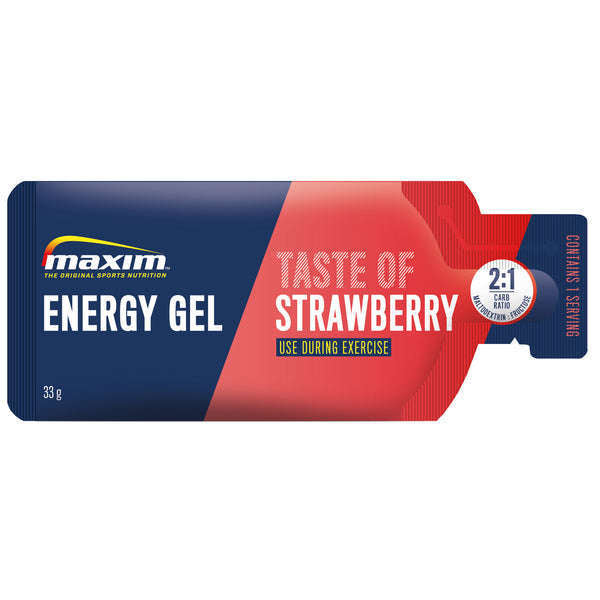 Maxim Energy Gel Strawberry-Maxim-Hyvinvoinnin Tavaratalo