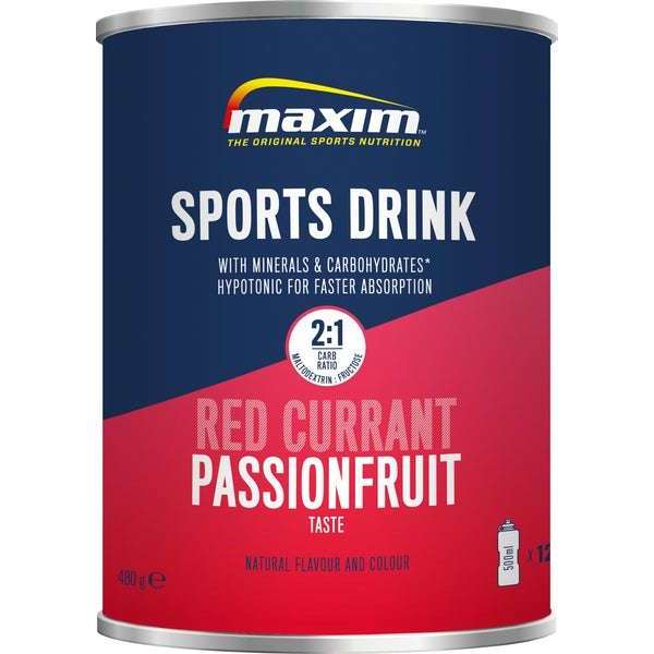 Maxim Sports Drink Red Currant & Passion Fruit-Maxim-Hyvinvoinnin Tavaratalo