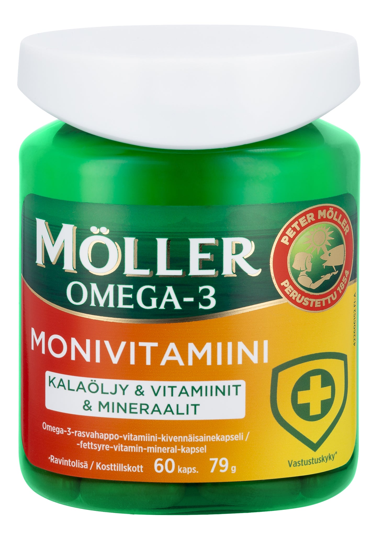 Möller Omega-3 Monivitamiini-Möller-Hyvinvoinnin Tavaratalo