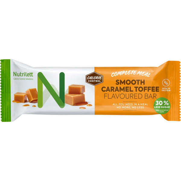 Nutrilett Ateriankorvikepatukka Smooth Caramel 15-pack-Nutrilett-Hyvinvoinnin Tavaratalo
