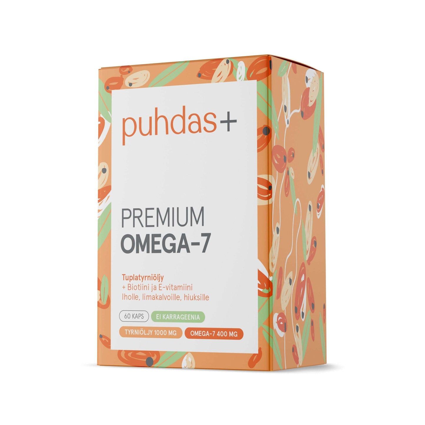 Puhdas+ Premium Omega-7-Puhdas+-Hyvinvoinnin Tavaratalo
