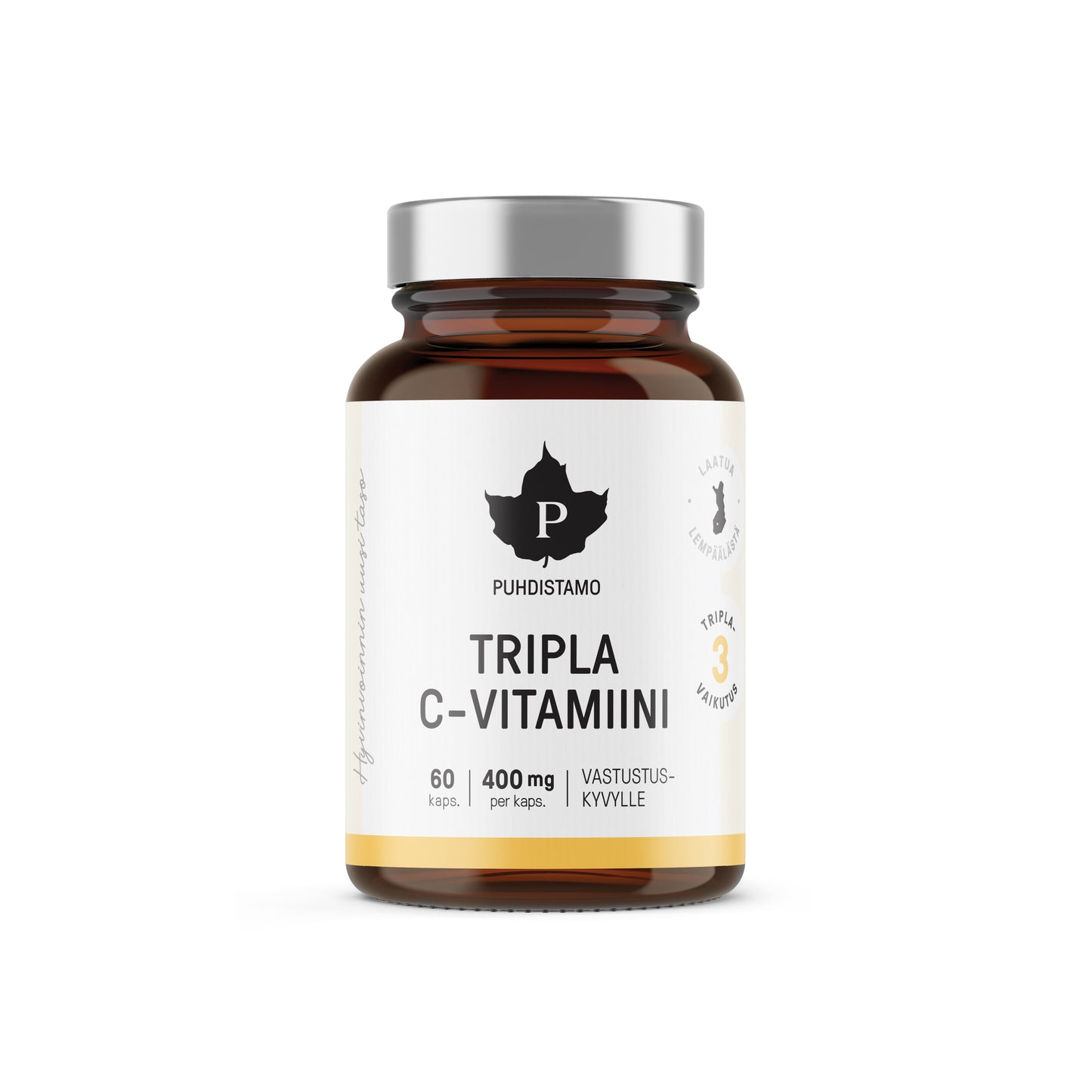 Puhdistamo Tripla C-vitamiini-Puhdistamo-Hyvinvoinnin Tavaratalo