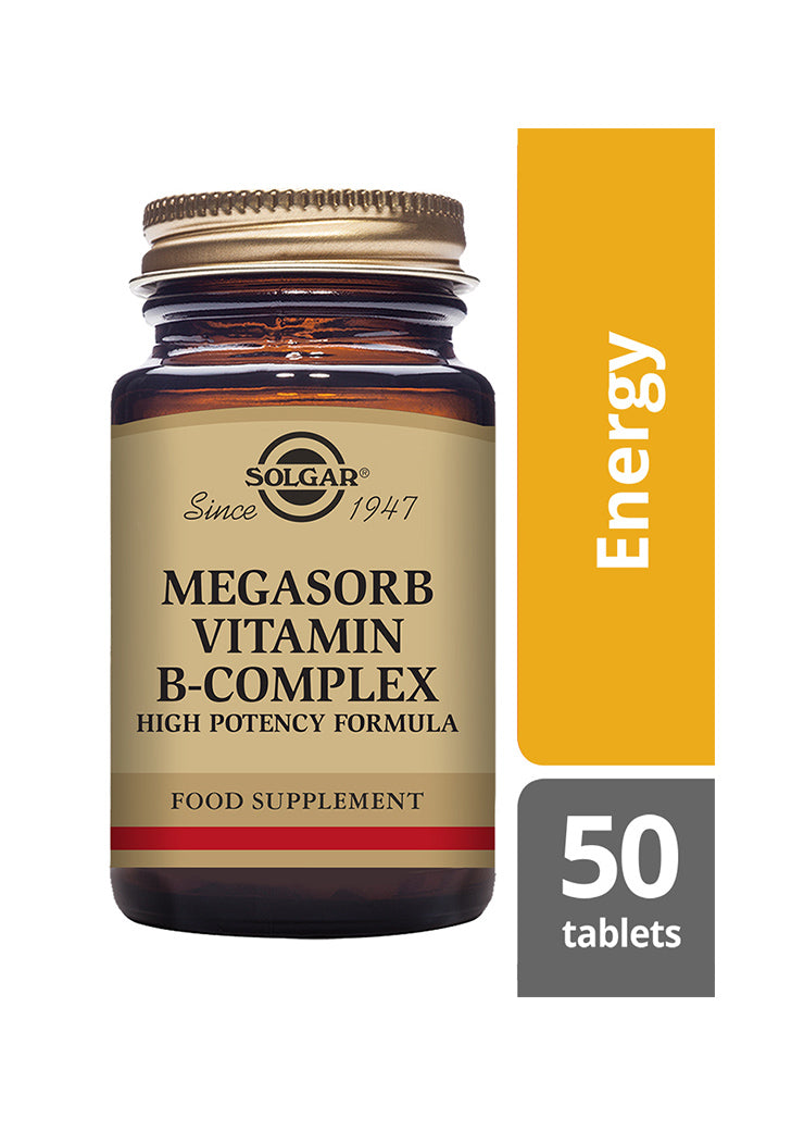 Solgar Megasorb Vitamin B-Complex-Solgar-Hyvinvoinnin Tavaratalo