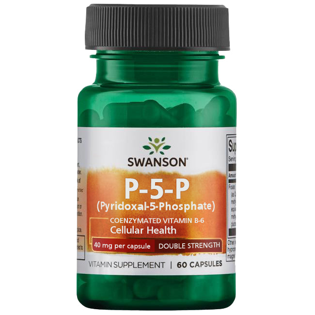 Swanson P-5-P B6-vitamiini 40 mg-Swanson-Hyvinvoinnin Tavaratalo