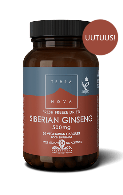 Terranova Siperian Ginseng 500 mg-Terranova-Hyvinvoinnin Tavaratalo
