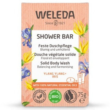 Weleda Shower Bar Ylang Ylang + Iris-Weleda-Hyvinvoinnin Tavaratalo