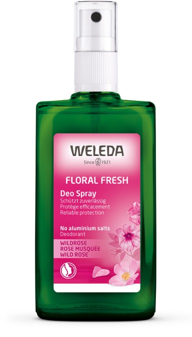 Weleda Wild Rose Floral Fresh Deo Spray-Weleda-Hyvinvoinnin Tavaratalo