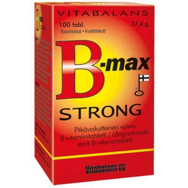 B-Max Strong-Vitabalans-Hyvinvoinnin Tavaratalo