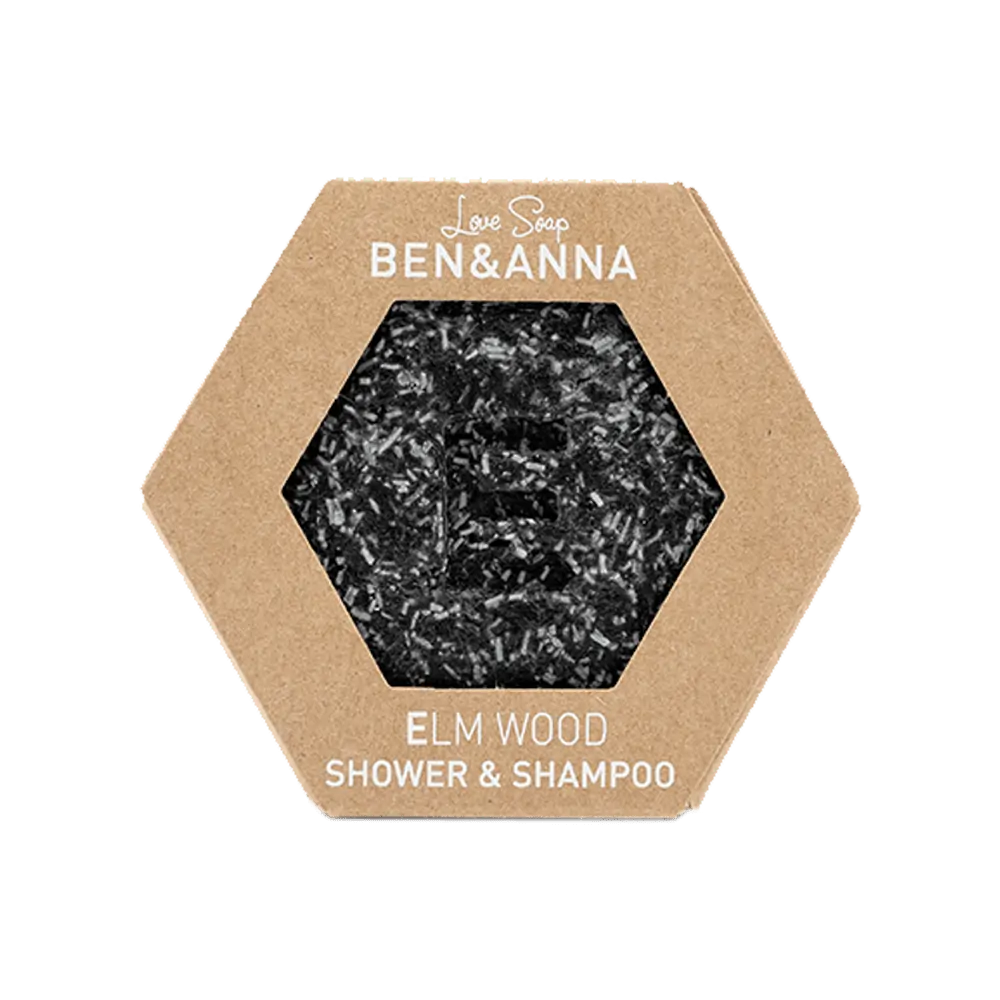 Ben & Anna Shower & Shampoo Palasaippua Elm Wood-Ben & Anna-Hyvinvoinnin Tavaratalo